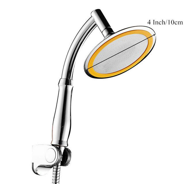 4/6 Inch Adjustable 2 Mode Bathroom Shower Head Ultra-Thin Large Rainfall Shower Head High Pressure Hand Held Shower head