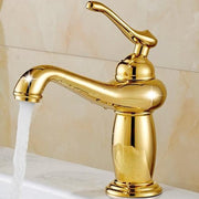 Bathroom Faucet Antique Bronze Finish Brass Basin Sink Solid Brass Faucets Single Handle Water Mixer Taps Bath Crane