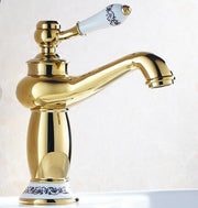 Bathroom Faucet Antique Bronze Finish Brass Basin Sink Solid Brass Faucets Single Handle Water Mixer Taps Bath Crane