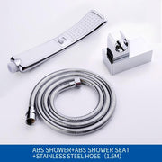 Waterfall 2 Function Hand Held Shower Head High Pressure Rain Shower Sprayer Set Water Saving New Design