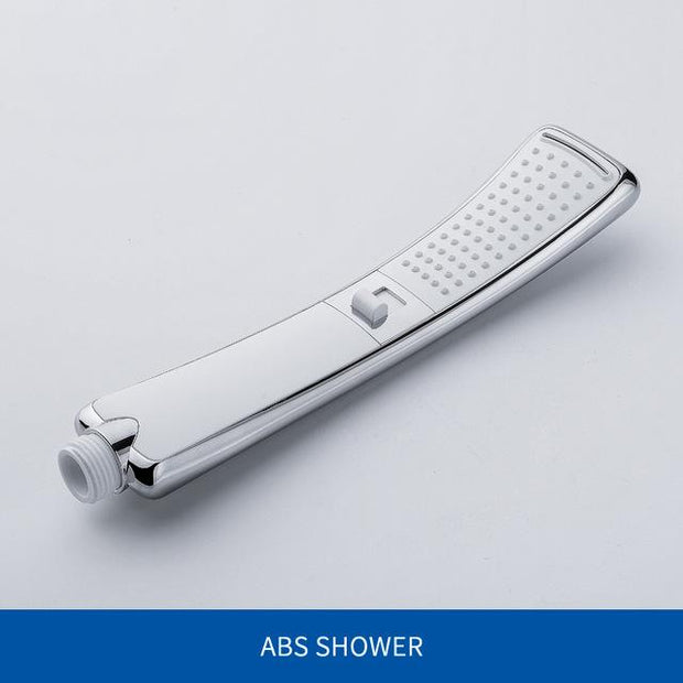 Waterfall 2 Function Hand Held Shower Head High Pressure Rain Shower Sprayer Set Water Saving New Design