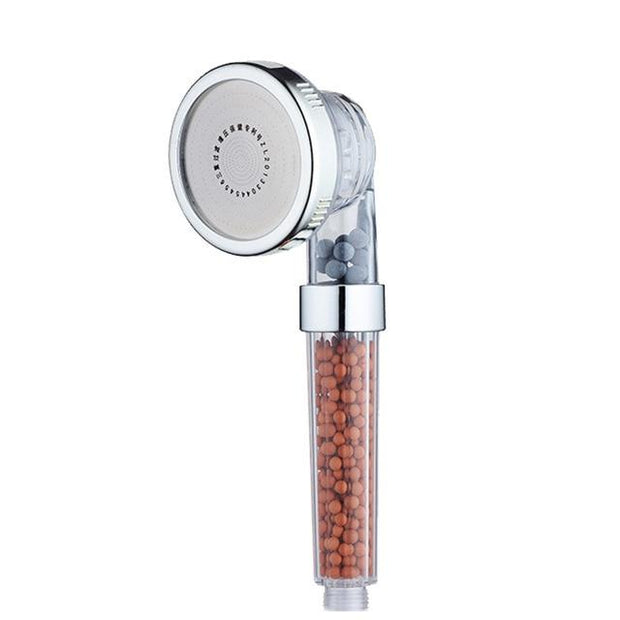 3 Function Adjustable Jetting Shower Head Bathroom High Pressure Water Handheld Saving Filter SPA Shower Heads with box