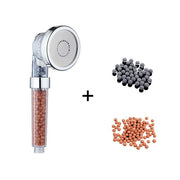 3 Function Adjustable Jetting Shower Head Bathroom High Pressure Water Handheld Saving Filter SPA Shower Heads with box