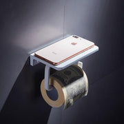 Nordic Bathroom/kitchen Storage Rack  Anodizing Household Toilet Paper Holder Wall mount Bathroom Hardawre Accessories 2 Colour