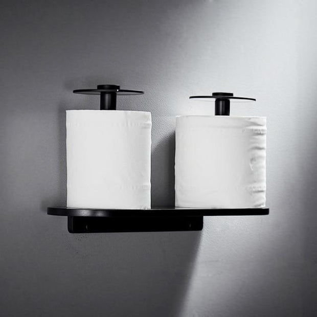 Nordic Bathroom/kitchen Storage Rack  Anodizing Household Toilet Paper Holder Wall mount Bathroom Hardawre Accessories 2 Colour